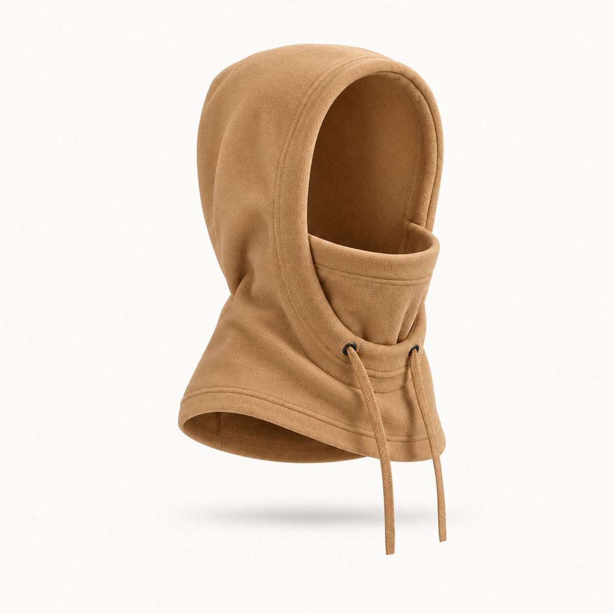 Cagoule polaire hiver Camel