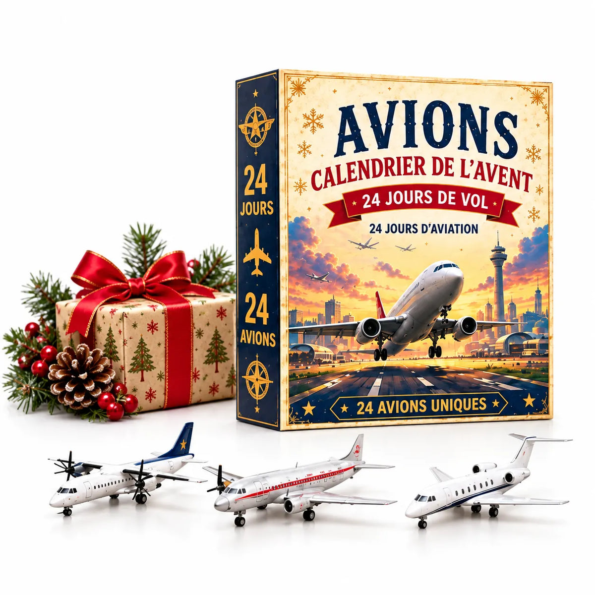 Calendrier avions miniatures